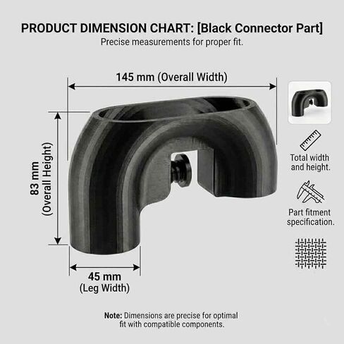 2 حزمة استبدال موصل حافة متوافق مع Fluval FX6 FX4 FX5 FX2 407 406 405 مرشحات علبة، مشبك قابل للتعديل، PETG-CF ألياف الكربون المعززة in Kuwait
