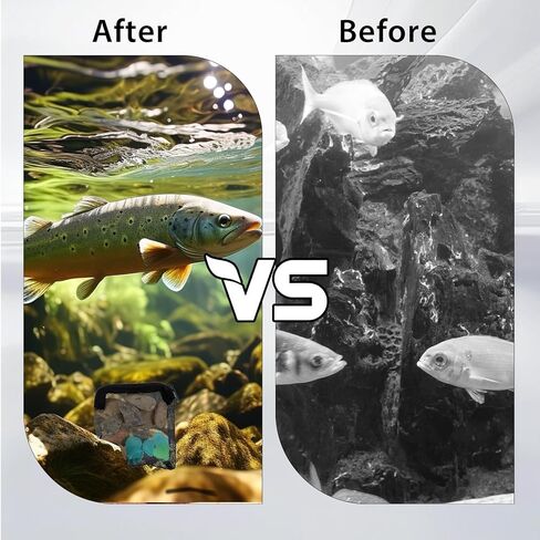 10PCS Aquarium Filter Media Bags, Fish Tank Media Mesh Filter Bags, Reusable Mesh Filters Bag for Activated Carbon, Filter-Stones and Ceramic Rings, Mesh-Net Filters Bag with Zipper (Black, White) in Kuwait