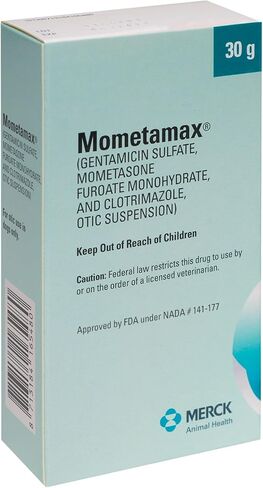 MOMETAMAX Otic Suspension for Dogs, 15gm Bottle in Kuwait