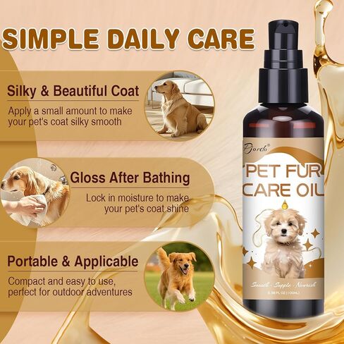 Pjordo Soft Pet Palm Brush for Dog & Cat, Dog Palm Shampoo Brush for Grooming & Cleaning, Handle Brushes for Short & Long Haired Cat, Natural Pet Fur Care Oil for Reducing Shedding, Shining Coat in Kuwait