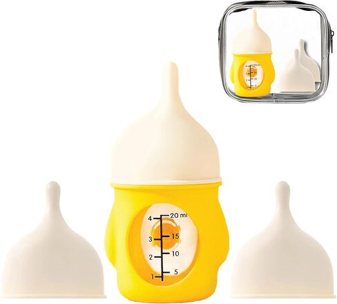 Puppies Bottle Feeding for Nursing, Kittens Formula Feeder for Nursing, Milk Nipples for Newborn Puppies, Kittens, Squirrels, Bunnies (Blue) in Kuwait