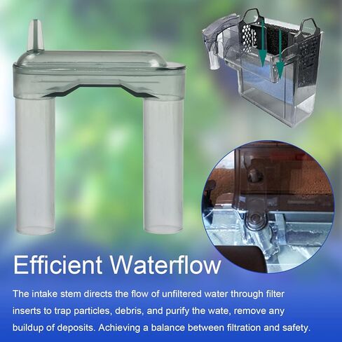 أنبوب تمديد مدخل فلتر حوض السمك، توافق أنبوب U مع فلتر الطاقة Aquaclear 30 50، لأنبوب سحب Aquaclear يحافظ على المياه واضحة تمامًا، قطعة استبدال فلتر حوض السمك A16150 in Kuwait