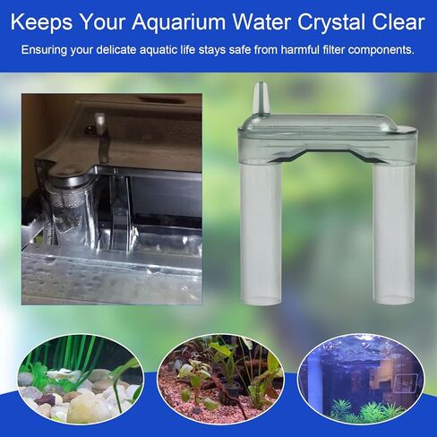 أنبوب تمديد مدخل فلتر حوض السمك، توافق أنبوب U مع فلتر الطاقة Aquaclear 30 50، لأنبوب سحب Aquaclear يحافظ على المياه واضحة تمامًا، قطعة استبدال فلتر حوض السمك A16150 in Kuwait