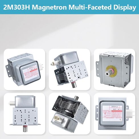 [1080W] 2M303H 2M303H(MG) Microwave Oven Magnetron Replacement for Toshiba LG Kenmore Frigidaire Frequency Conversion Microwave Oven Compatible Part Number 2M539H 2M339H 2M303H(MG) 2M519H in Kuwait