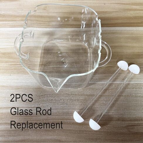 2PCS Glass Skewer Replacement for Glass Microwave Bacon Jar, Asin B0GHQ461L7 in Kuwait