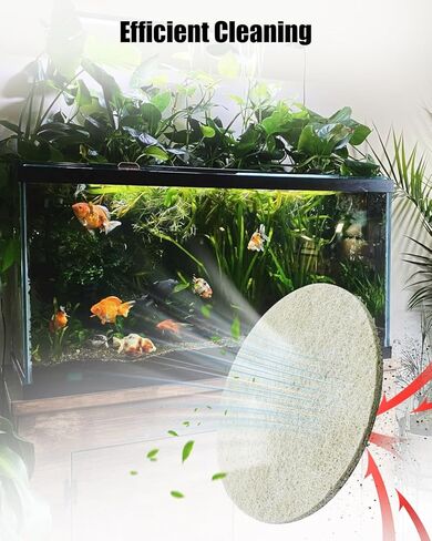 12 PCS Ammonia Removal Pad Fit for Fluval Fx4 Fx5 Fx6 Canister Filters, Nitrite Remover Pad in Kuwait