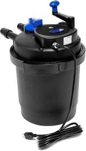 Grech CPF-2500 Pond Bio Pressure Filter UVC 13 واط حتى 1600 جالون مع مضخة نافورة 720GPH in Kuwait