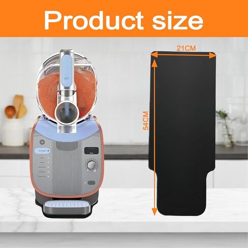 Sliding Pad for Ninja Slushie Max XXL FS605, Easily Slide Frozen Drink Maker Slider Mat for Ninja Slushie Machine Accessories, Appliance Slider for Smart Frozen Drink Maker (Black, for Ninja FS605) in Kuwait