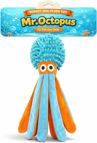 Dog Squeaky Toys for Puppy Play, Interactive Plush Crinkle Toys for Small Medium Dogs Keep Busy, Cute Soft Stuffed Animal Toy for Puppies Reduce Boredom, Not for Aggressive Chewers (Lobster) in Saudi Arabia