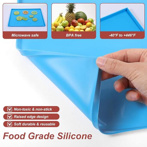 10pcs Set Silicone Dehydrator Sheets Roll Cake Silicone Tray Nonstick Silicones Dehydrator Trays Mats Pan for Jerky Fruit Meat Vegetables Crackers in Kuwait