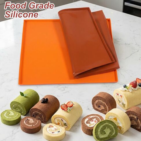 10pcs Set Silicone Dehydrator Sheets Roll Cake Silicone Tray Nonstick Silicones Dehydrator Trays Mats Pan for Jerky Fruit Meat Vegetables Crackers in Kuwait