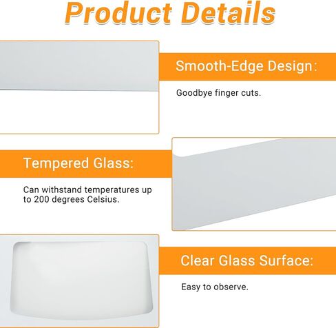 WB56T10187 Oven Door Glass Outer Panel for GE Series Range Stove Oven Replacement Oven Door Exterior Glass White Replace# 1166039 AP3868863 PS1016178 in Kuwait