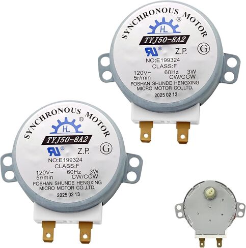2-Pack، 2025 محرك القرص الدوار الجديد للميكروويف 5304509440 TYJ50-8A2 لميكروويف فريجيدير LFMV1645TF يستبدل أرقام الأجزاء: 5304464113، WB26X32190، AP6230595، PS12071283، EAP12071283، WB26X10176 in Kuwait