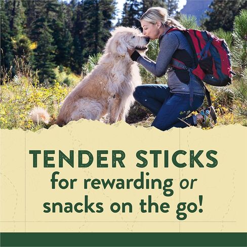 Zukes Adventure Sticks حلوى الدجاج والديك الرومي للكلاب، عصي علاج طبيعية للكلاب - 6 أونصة. كيس in Kuwait