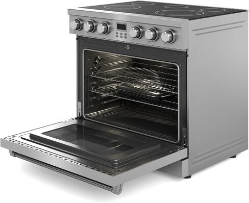 موقد كهربائي احترافي من THOR Kitchen مقاس 36 بوصة من الفولاذ المقاوم للصدأ - موديل ARE36 in Kuwait