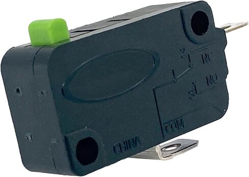 SZM-V16-FA-62 مفتاح باب الميكروويف (6 عبوات) 16 أمبير 125/250 فولت مغلق عادة (NC) بديل متوافق مع أجهزة الميكروويف LG وKenmore وGE وBosch - يعمل على إصلاح بقاء المروحة/الضوء قيد التشغيل ولن يسبب مشاكل في الحرارة in Kuwait
