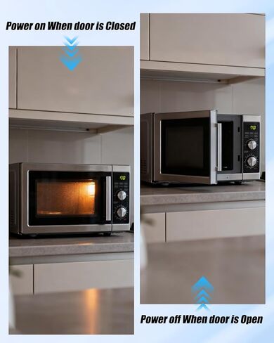 مفتاح باب الميكروويف WB24X10146 مناسب لميكروويف GE وHotpoint يحل محل WB24X28941 1166990 MW-7100-33 in Kuwait