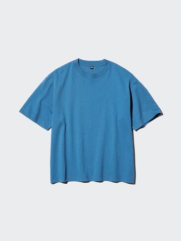 Uniqlo بوكسي اقتصاص تي شيرت in Kuwait