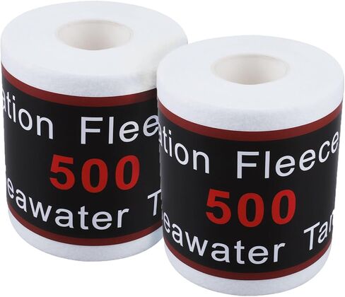 2 Pack Replacement Fleece Roll Compatible with Red Reef 500, 92 Ft x 4.45" High, High Compatible Filtration System for Coral Tanks, Automated Maintenance in Kuwait