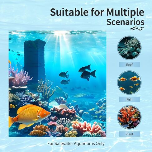 2 Pack Replacement Fleece Roll Compatible with Red Reef 500, 92 Ft x 4.45" High, High Compatible Filtration System for Coral Tanks, Automated Maintenance in Kuwait
