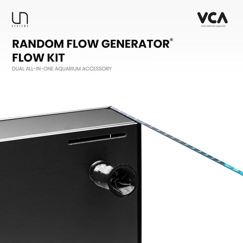 Ultum Nature Systems x VCA Flow Kit - 1/2 بوصة RFG 050 Flex Series ترقية الفوهة لخزانات الفلتر المتكاملة الكل في واحد، دوران المياه المضطرب للمياه المالحة/البحرية/حوض السمك المرجاني - 20 مم in Kuwait