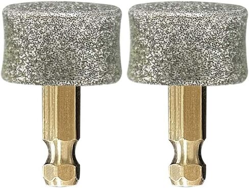 Dog Nail Grinder Wheels Head Bits 2PCS, Diamond Grinding Wheels Compatible for Casfuy, LOPSIC, YABIFE, LuckyTail, boomki, and Most Brands in Kuwait
