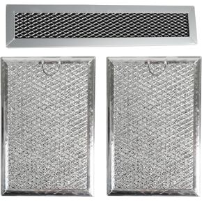 مجموعة فلاتر الفحم والشحوم 3 قطع متوافقة مع ميكروويف GE JVM3160RF6SS JVM3160RF1SS JVM3160RF2SS JVM3160RF3SS JVM3160RF4SS JVM3160RF5SS in Kuwait