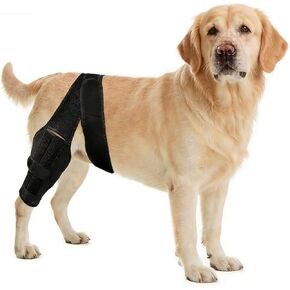 Dog Knee Brace for Torn ACL,Dog ACL Braces with Side Stabilizers,Adjustable Dogs Leg Brace Suitable for 4 Limbs,Dogs Hip Brace for Arthritis Relief, Joint Stability,Reduces Pain and Inflammation in Kuwait