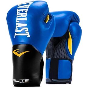 Everlast Elite Pro Style Training Gloves, Blue, 8 oz in Saudi Arabia