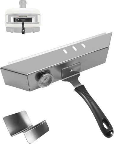 Oven Baffle Door Bracket Compatible with Gozney Dome Pizza Ovens, 304 Stainless Steel Baffle Door holder with Heat grip in Kuwait