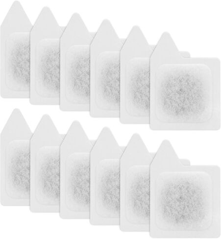 12 Pack Replacement Filter Cartridges - XS Replacement for Koller Products Extra Small Fish Tanks Filter, Refilled Filter Cartridges (XS) Size for Aquarium Kits Less 3 Gallons Aquarium Accessories in Kuwait