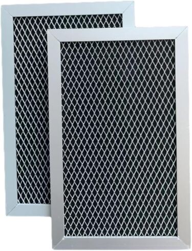 Microwave Charcoal Filter for GE JVM3162DJ1WW,JVM3162DJ2WW, JNM3163DJ1WW,JNM3163DJ1BB, JVM3162DJ2BB,JVM3162DJ3BB(2PCS) in Kuwait