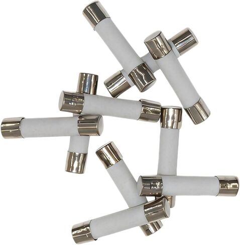 20 Amp 250V Slow-Blow (10 Pack), Microwave Fuse，Universal Ceramic Fuse Replacement for G-E WB27X10388, Whirl-Pool, Ken-More, and Other Microwaves in Kuwait