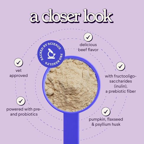 Premium Anal Gland Support Supplement - Dog Anal Gland Treatment With Fiber & Pumpkin for Dogs – Prevents Scooting, Supports Digestion & Anal Gland Health – Probiotics, Enzymes & Psyllium Husk –3.20oz in Kuwait