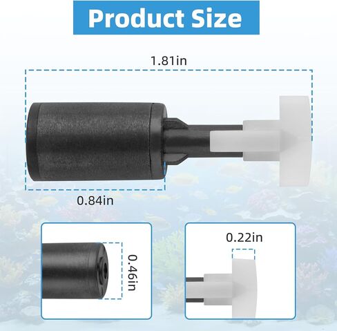 Impeller Assembly Compatible with AquaClear 50 Power Filter, A634 Aquarium Filter Part for Fluval Fish Tank Pump System in Kuwait