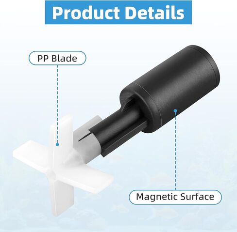 Impeller Assembly Compatible with AquaClear 50 Power Filter, A634 Aquarium Filter Part for Fluval Fish Tank Pump System in Kuwait