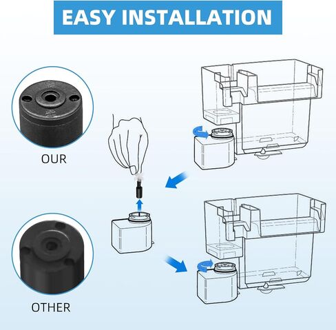 Impeller Assembly Compatible with AquaClear 50 Power Filter, A634 Aquarium Filter Part for Fluval Fish Tank Pump System in Kuwait