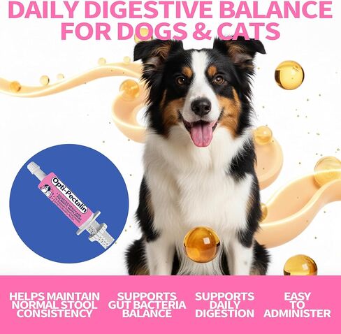 30cc-Anti-Diarrheal Support for Dogs & Cats –Digestive Relief Oral Paste with Kaolin, Pectin & Probiotics – Helps Soothe Upset Stomach & Firm Loose Stool in Kuwait