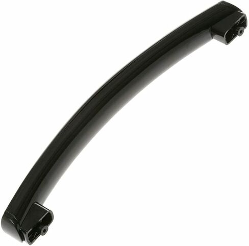 Microwave Door Handle for GE JVM1540DM1BB JVM1540DM3BB JVM1540DM5BB JVM1540DM4BB, Black, Replacement Part WB15X24435 in Kuwait