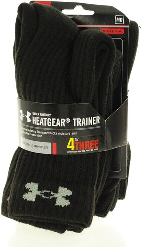 مجموعة من 4 أزواج من جوارب UnderArmour Heat Gear in Saudi Arabia