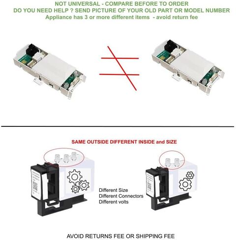 EAU42744409 CKD744409X متوافق مع محرك مروحة تبريد الميكروويف Kenmore، LG يناسب الرقم القديم EAU42744409 in Kuwait