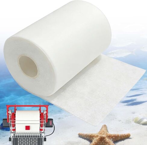 استبدال لفافة الصوف PurifyLogix للبحر الأحمر 1200، وسائط ترشيح فعالة لـ ReefMat 1200، وسائط ترشيح مثالية لصيانة حوض السمك المرجاني والشعاب المرجانية، بطول 115 بوصة * ارتفاع 6.7 بوصة in Kuwait