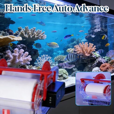 استبدال لفافة الصوف PurifyLogix للبحر الأحمر 1200، وسائط ترشيح فعالة لـ ReefMat 1200، وسائط ترشيح مثالية لصيانة حوض السمك المرجاني والشعاب المرجانية، بطول 115 بوصة * ارتفاع 6.7 بوصة in Kuwait