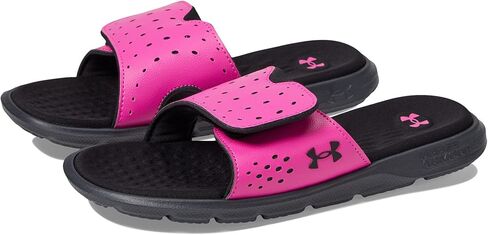 Under Armour boys Ignite Pro Slide Sandal, (600) Red/Black/Black, 13 Little Kid US in Kuwait
