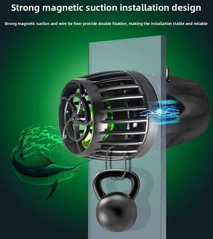 Jecod Jebao GMP Series Cordless Aquarium Vario Wavemaker Pump APP Controlled for Marine Coral Reef Fish Tank GMP-10 in Kuwait