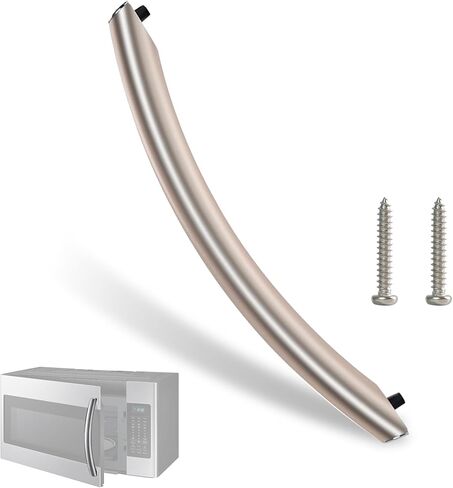 Upgraded ME16A4021AS Microwave Door Handle, DE94-04313F Microwave Door Handle Compatible with Samsung Microwave Ovens, Includes 2 Screws in Kuwait