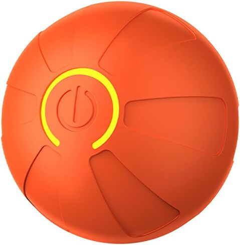 Dog Toy Automatic Rolling Ball for Dogs and Cats, Rechargeable Interactive Pet Ball with LED Lights, Bite-Resistant TPR Material, Self Moving Pet Toy (Blue) in Saudi Arabia