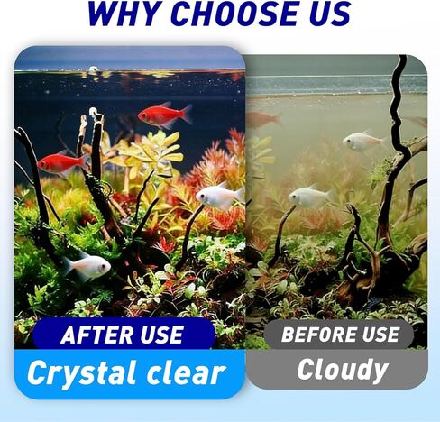 2 Pcs Filter Floss for Fish Tank, 17.6 Ounces Polyester Filter Cotton for Freshwater & Saltwater, White Fiber Sponge for Filtration, Aquarium Filter Floss, Aquarium Filter Media in Kuwait