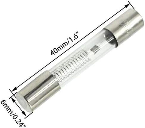 (5 عبوات) مصهر عالي الجهد للميكروويف 5KV 6x40mm، 900mA (0.9A) (5KV، 900mA (0.9A) in Kuwait