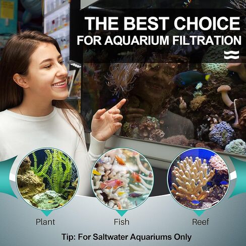 Dreyoo Replacement Fleece Roll Compatible with Reef 500, 92' Long x 4.45" High, High Efficiency Filtration for Reef Aquariums, Easy to Install and Use in Kuwait